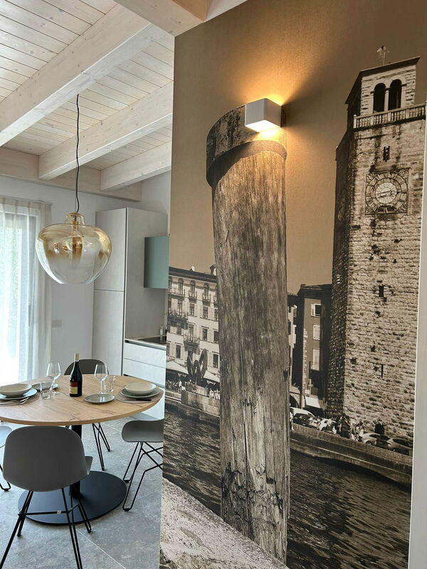 Appartamento Riva (52 mq, 2-6 posti letto) - Luminoso e moderno, con veranda esterna privata.